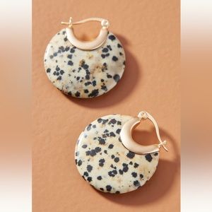 Anthropologie - Amalie Oval Hugger Hoops